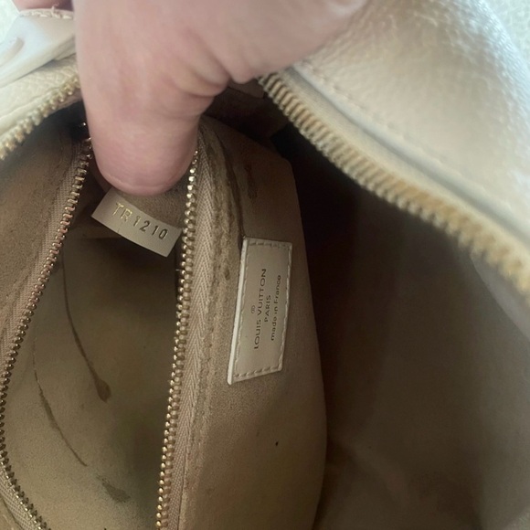 Louis Vuitton white monogram empriente petite Malle Souple - Picture 10 of 12